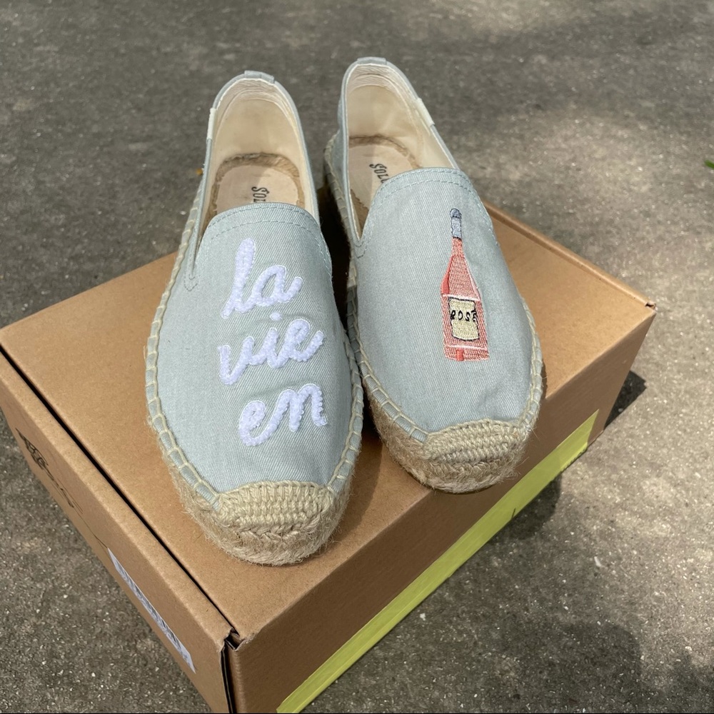 Soludos La Vie En Rose Smoking Slipper